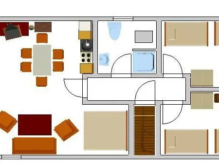 Gemuetliche Ferienwohnung Koerner Mit Balkon * Dahme (Schleswig-Holstein)